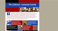 Desktop Screenshot of liebman-loveman.com