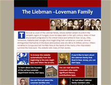 Tablet Screenshot of liebman-loveman.com